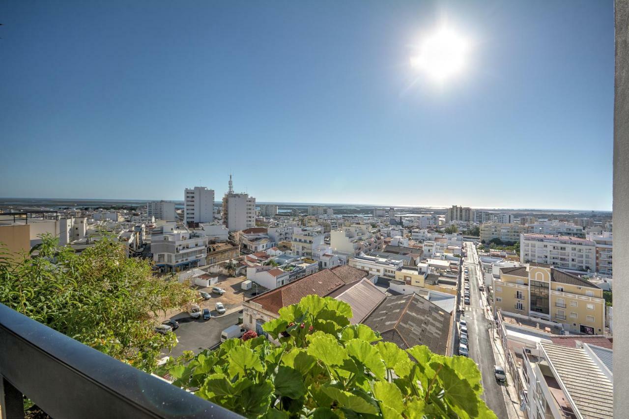 Ferienwohnung In Faro With Sea View Exterior foto