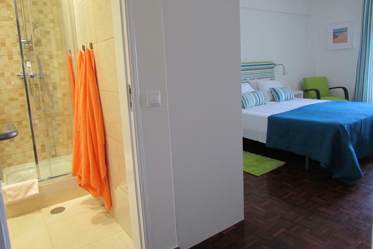 Ferienwohnung In Faro With Sea View Exterior foto