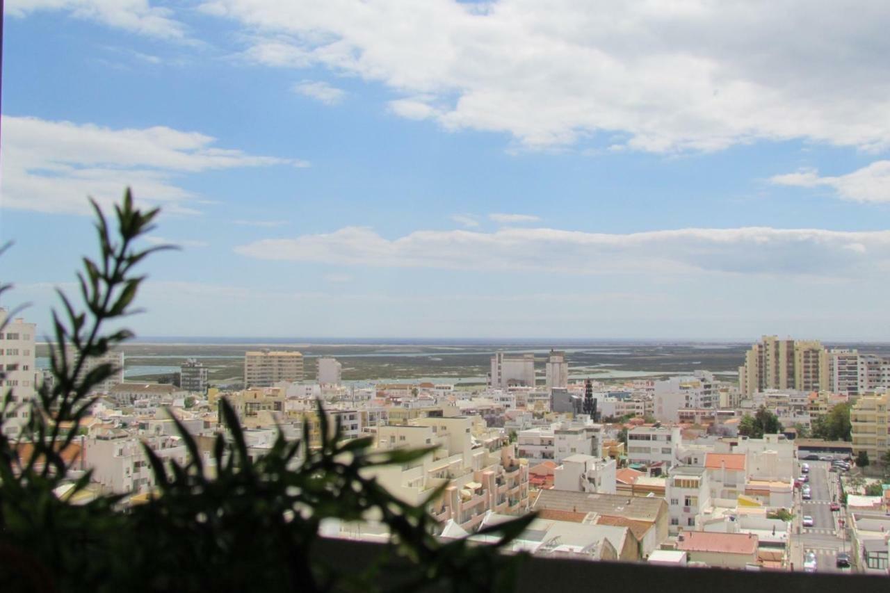 Ferienwohnung In Faro With Sea View Exterior foto